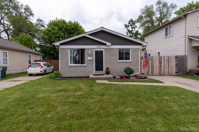23400 Reynolds Ave, Hazel Park, MI 48030 - view of front facade featuring brick siding and driveway