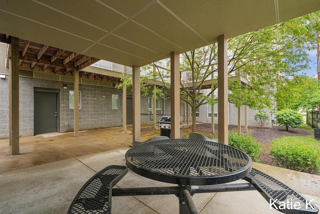 600 Douglas Ave NW Unit 612A, Grand Rapids, MI 49504 - view of patio with grilling area