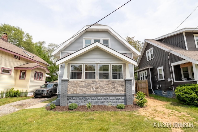 1836 Silver Ave SE, Grand Rapids, MI 49507 - bungalow featuring stone siding