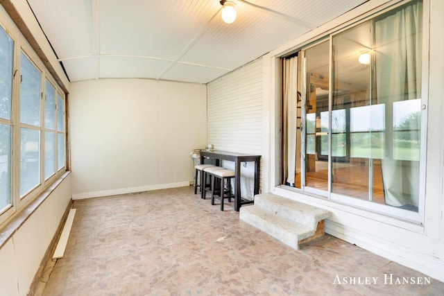12577 Redmond Ave NE, Cedar Springs, MI 49319 - view of unfurnished sunroom