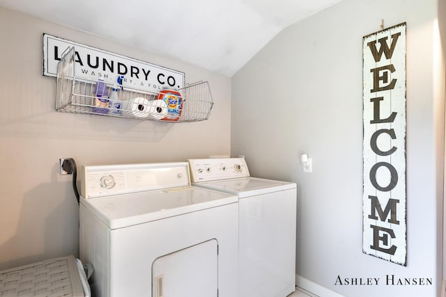 12577 Redmond Ave NE, Cedar Springs, MI 49319 - washroom with separate washer and dryer