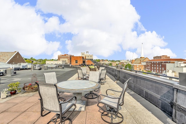 109 W Washington Ave Unit 16, Jackson, MI 49201 - view of patio / terrace featuring outdoor dining space