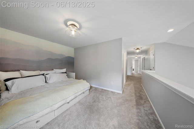9840 Oak Valley Dr, Clarkston, MI 48348 - carpeted bedroom featuring baseboards and recessed lighting