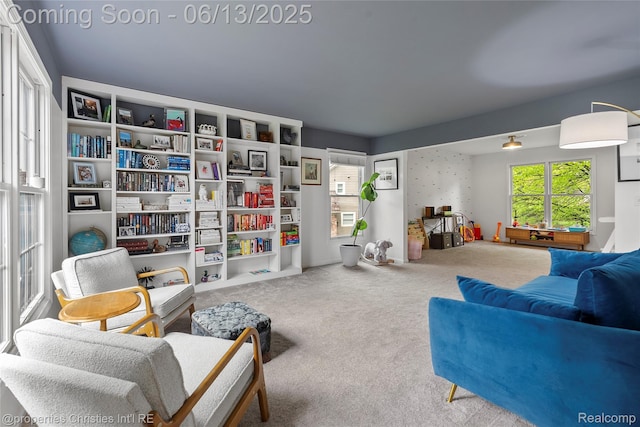 9840 Oak Valley Dr, Clarkston, MI 48348 - view of carpeted living room