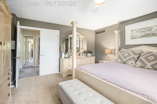 4057 Cypress Dr, Troy, MI 48085 - bedroom with light carpet and ceiling fan