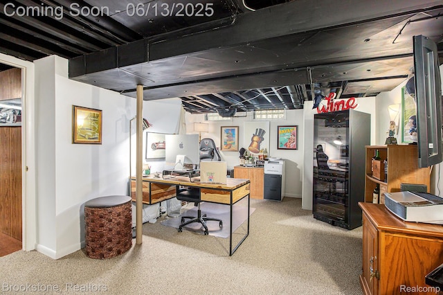 4057 Cypress Dr, Troy, MI 48085 - office space with light colored carpet and baseboards