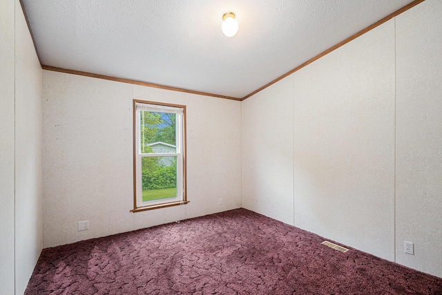 67173 Bulhand Rd, Cassopolis, MI 49031 - empty room featuring carpet flooring and crown molding