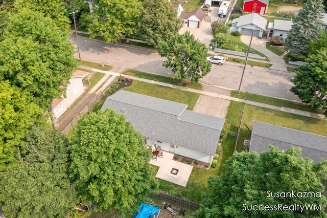 111 W 1st Ave, Plainwell, MI 49080 - aerial view