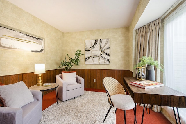 1349 King George Blvd, Ann Arbor, MI 48108 - office space with a wainscoted wall and wood walls