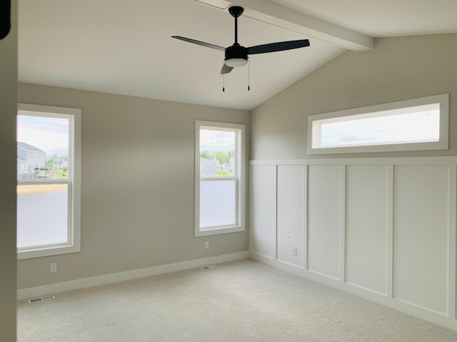 15765 Norwalk Rd, Grand Haven, MI 49417 - empty room with a ceiling fan and carpet flooring