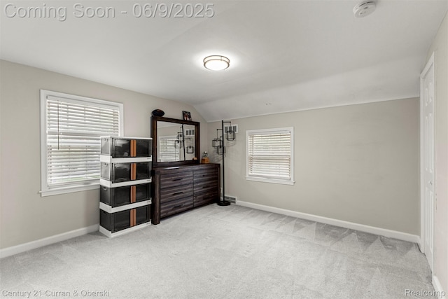 300 S Melborn St, Dearborn, MI 48124 - carpeted bedroom with baseboards and vaulted ceiling