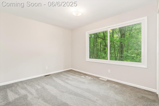 22850 Sumpter Rd, Belleville, MI 48111 - empty room featuring baseboards and carpet floors