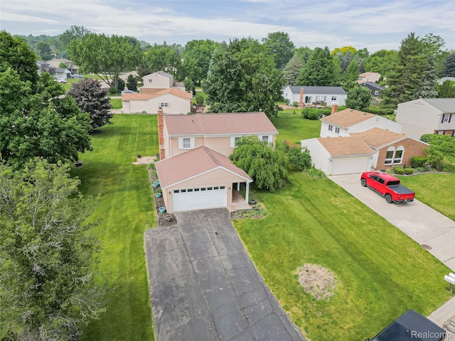 1725 Windingway Dr, Wixom, MI 48393 - aerial perspective of suburban area