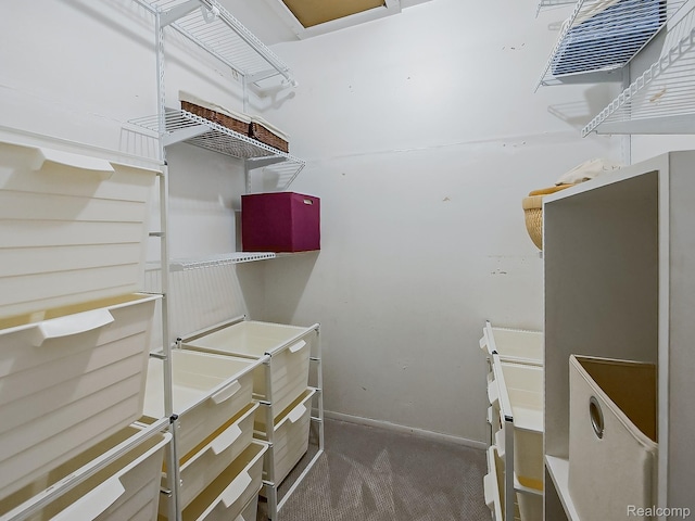 1725 Windingway Dr, Wixom, MI 48393 - spacious closet with carpet flooring
