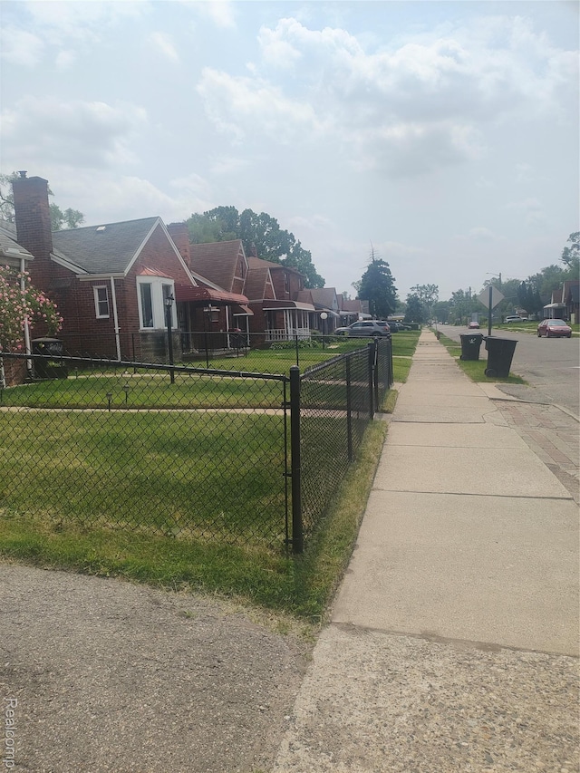 20022 Hanna St, Highland Park, MI 48203 - exterior space with sidewalks