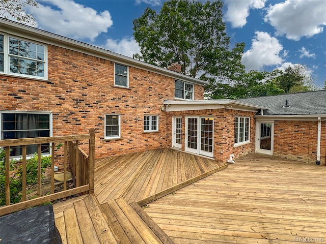 100 Overhill Rd, Bloomfield Hills, MI 48301 - view of wooden terrace