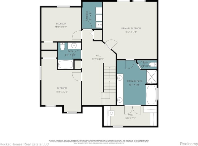 1653 Crab Apple Dr, Ypsilanti, MI 48198 - view of floor plan / room layout