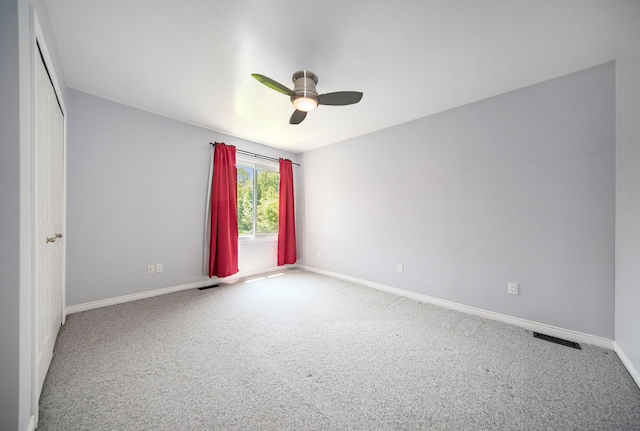 4251 Fleming Way, Plymouth, MI 48170 - carpeted spare room featuring ceiling fan and baseboards