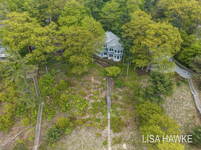 12857 Wilderness Trl, Grand Haven, MI 49417 - bird's eye view of a forest
