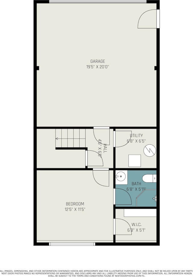 302 NE Xing, Holland, MI 49423 - property floor plan