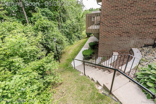 410 Spring Brooke Dr, Brighton, MI 48116 - view of yard featuring a balcony