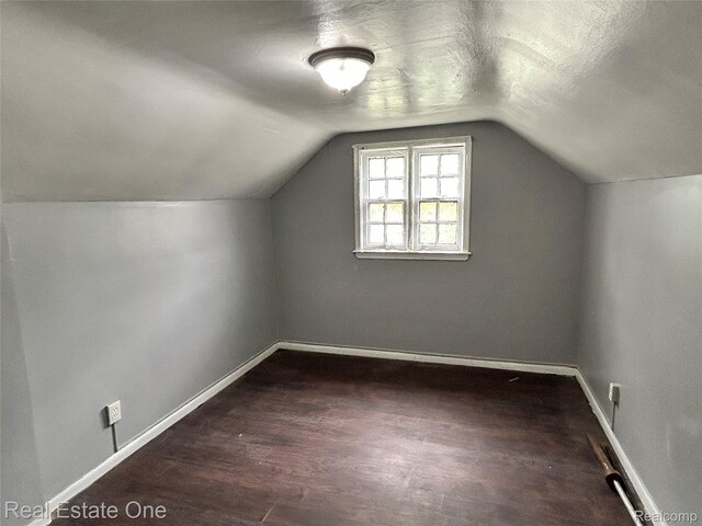 16857 Cheyenne St, Detroit, MI 48235 - additional living space featuring wood finished floors and lofted ceiling