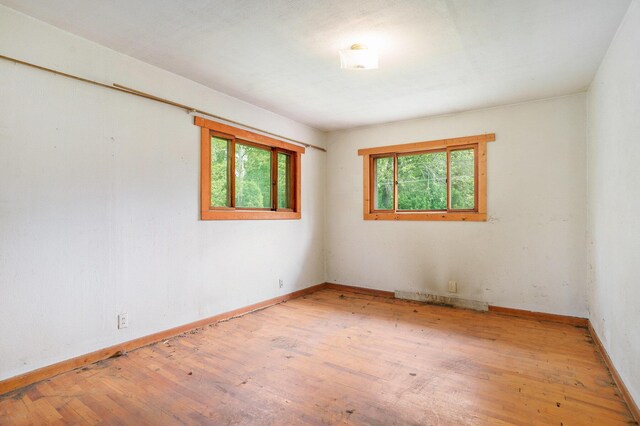 61473 M 40, Paw Paw, MI 49079 - spare room with light wood-type flooring and baseboards