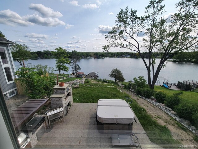 9635 Norman Rd, Clarkston, MI 48348 - water view