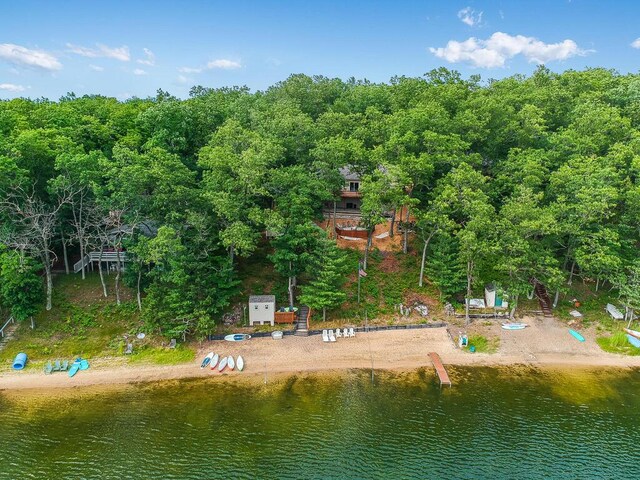 8833 W Velt Ave, Baldwin, MI 49304 - view of subject property featuring a nearby body of water