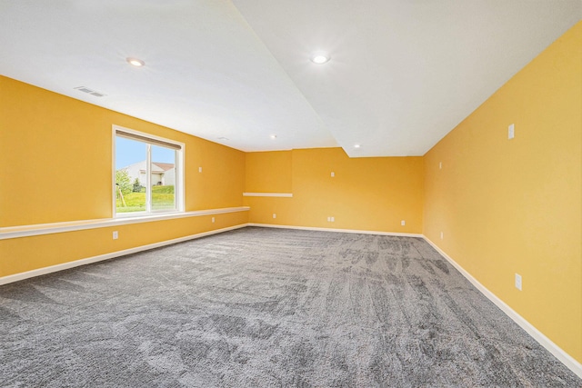 1162 Cooks Corner Ct SE, Byron Center, MI 49315 - empty room with carpet floors, baseboards, and recessed lighting