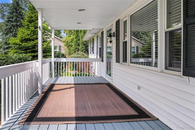 300 Cornell St, Howell, MI 48843 - view of wooden deck