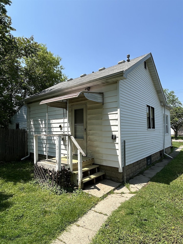1015 Alvord Ave, Flint, MI 48507 - view of rear view of house