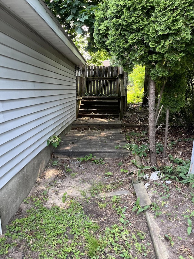 824 Emerald Ave NE, Grand Rapids, MI 49503 - view of wooden terrace