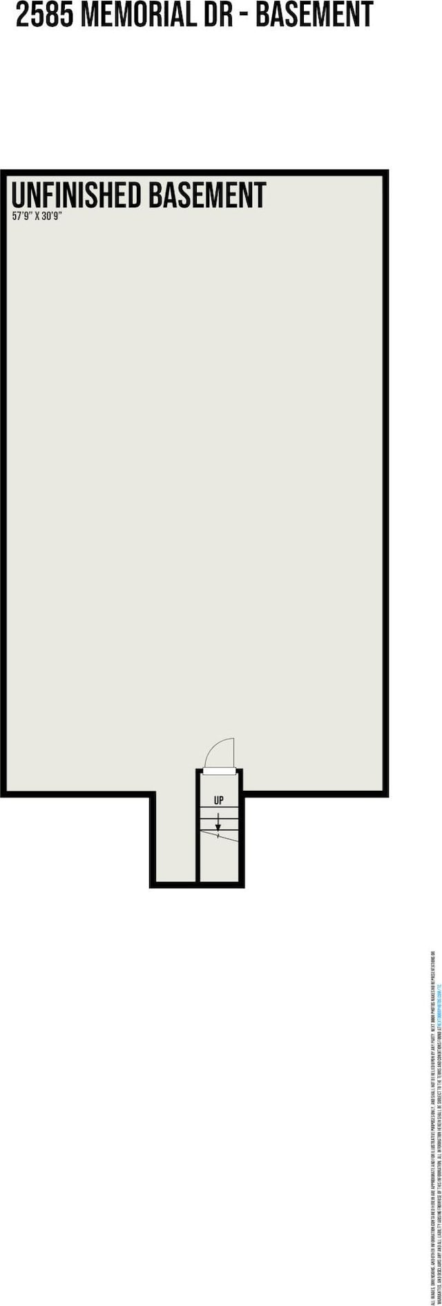 2585 Memorial Dr, Muskegon, MI 49445 - floor plan / room layout