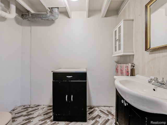 3849 Barg Dr, Warren, MI 48310 - bathroom with vanity and toilet