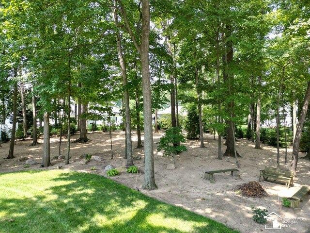 9241 Legacy Ct, Temperance, MI 48182 - view of yard