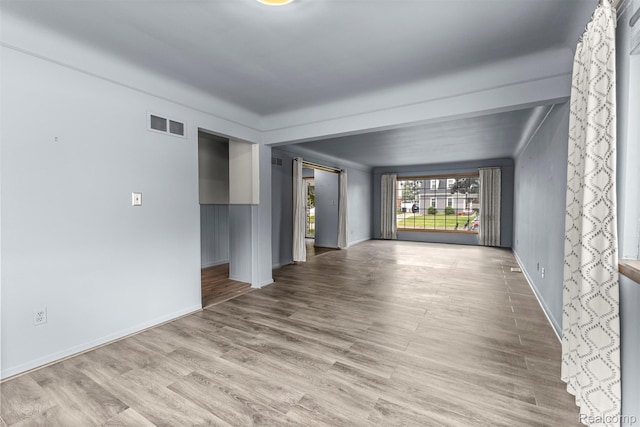 18607 Colonial Ct, Allen Park, MI 48101 - unfurnished room with baseboards and wood finished floors