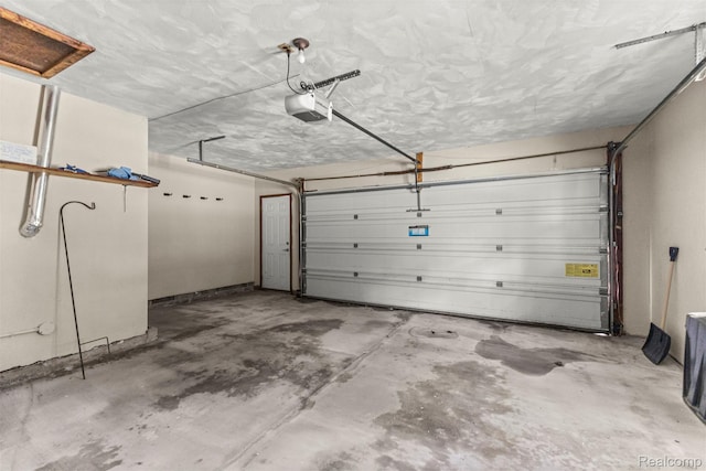 18607 Colonial Ct, Allen Park, MI 48101 - garage featuring a garage door opener