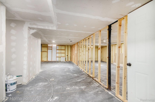 47040 W Wayford Dr, Shelby Twp, MI 48315 - view of unfinished basement