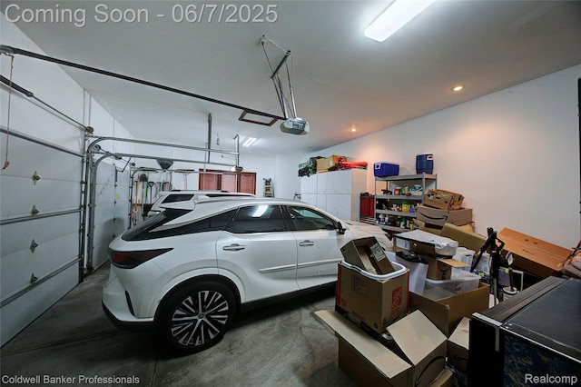 4546 Forest Edge Ln, West Bloomfield, MI 48323 - garage with a garage door opener