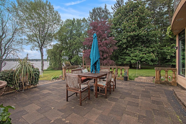 371 Waukazoo Dr, Holland, MI 49424 - view of patio / terrace with outdoor dining space