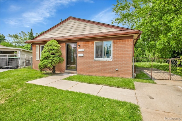 27048 Sally Ct, Taylor, MI 48180 - bungalow-style home featuring brick siding and concrete driveway