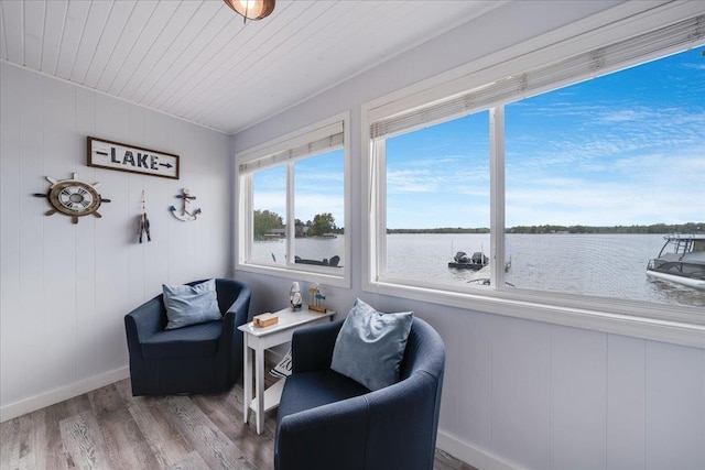 4805 Pinellas Dr, Hale, MI 48739 - sunroom / solarium with a water view