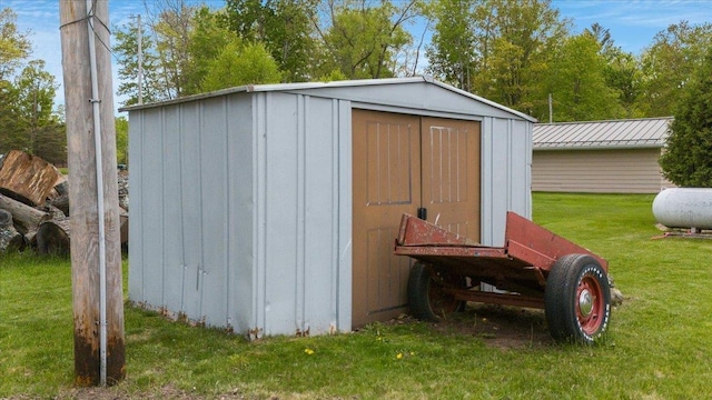 4805 Pinellas Dr, Hale, MI 48739 - view of shed