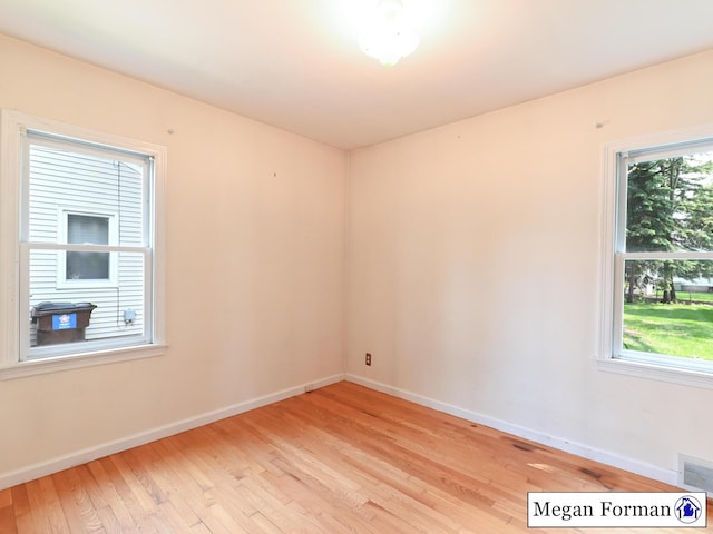426 Mae-Thy St SE, Grand Rapids, MI 49548 - spare room featuring light wood-type flooring, baseboards, and healthy amount of natural light