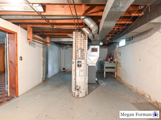 426 Mae-Thy St SE, Grand Rapids, MI 49548 - basement with water heater