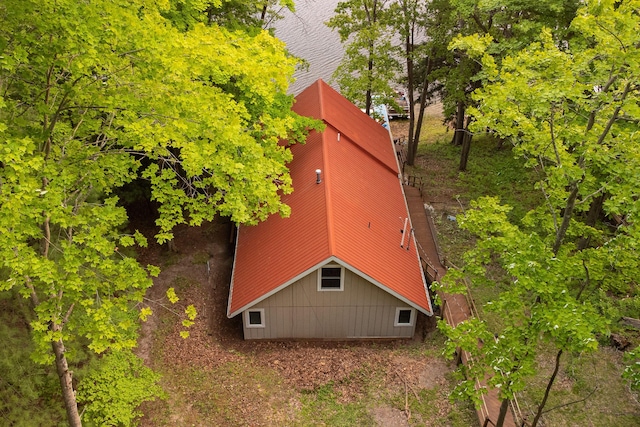 6387 N Larson Rd, Fountain, MI 49410 - view of subject property