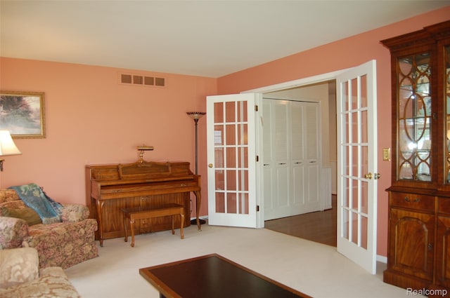 6560 Perham Dr, West Bloomfield, MI 48322 - foyer entrance with french doors