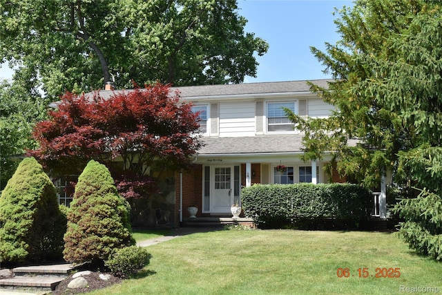 6560 Perham Dr, West Bloomfield, MI 48322 - view of front of property featuring a front yard