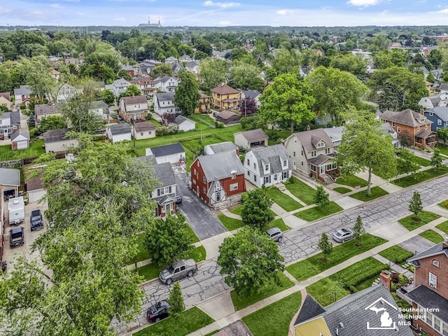 448 Borgess Ave, Monroe, MI 48162 - aerial perspective of suburban area